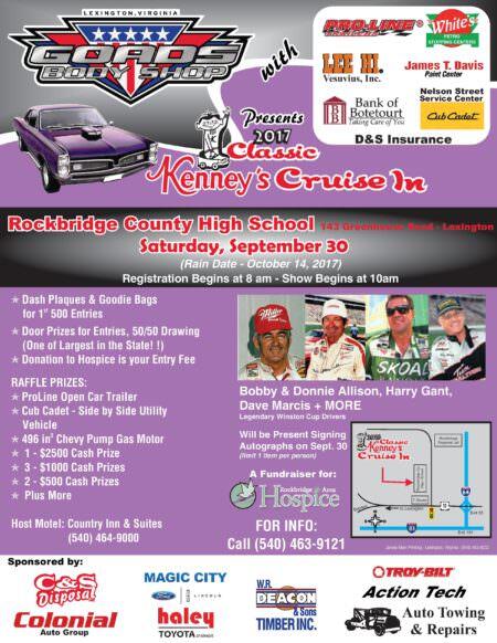 Trailers Support a Great Cause at 2017 Kenney’s Classic Cruise In
