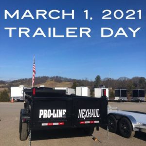 Celebrate Trailer Day on March 1, 2021 with Pro-Line Trailers